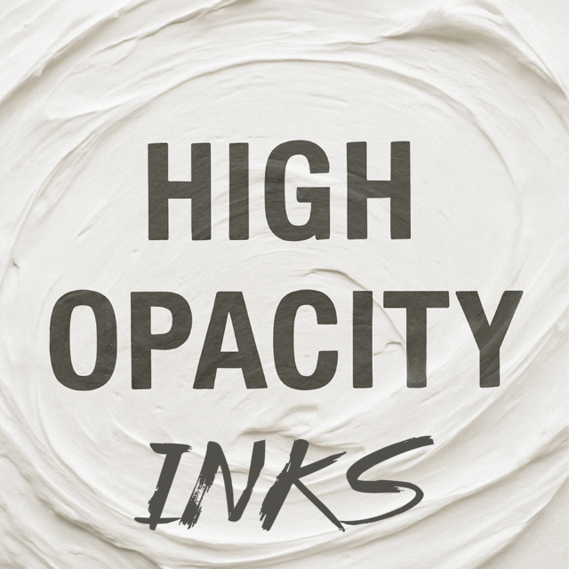 High Opacity Inks