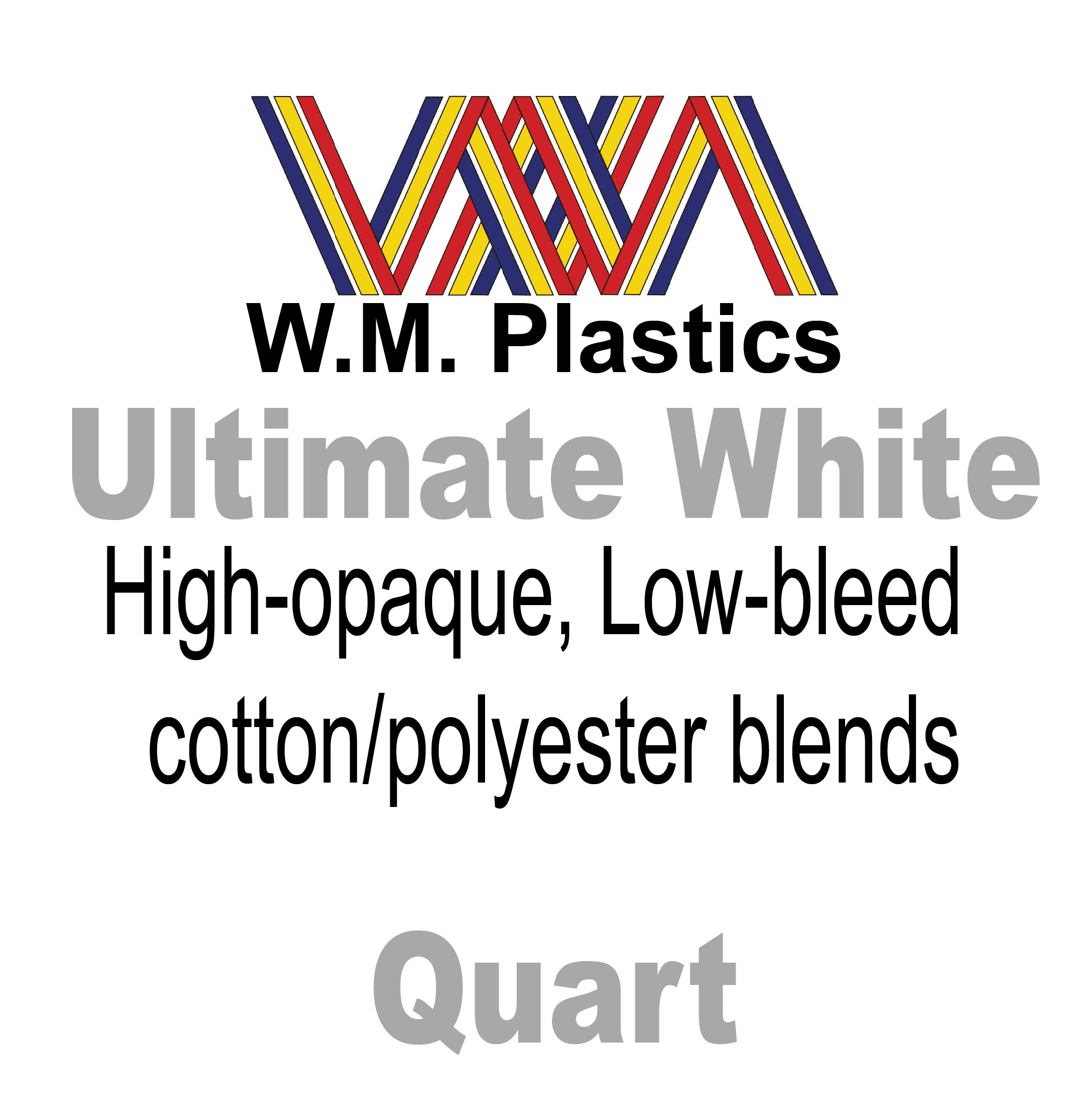 WM Plastics Ultimate White Inks