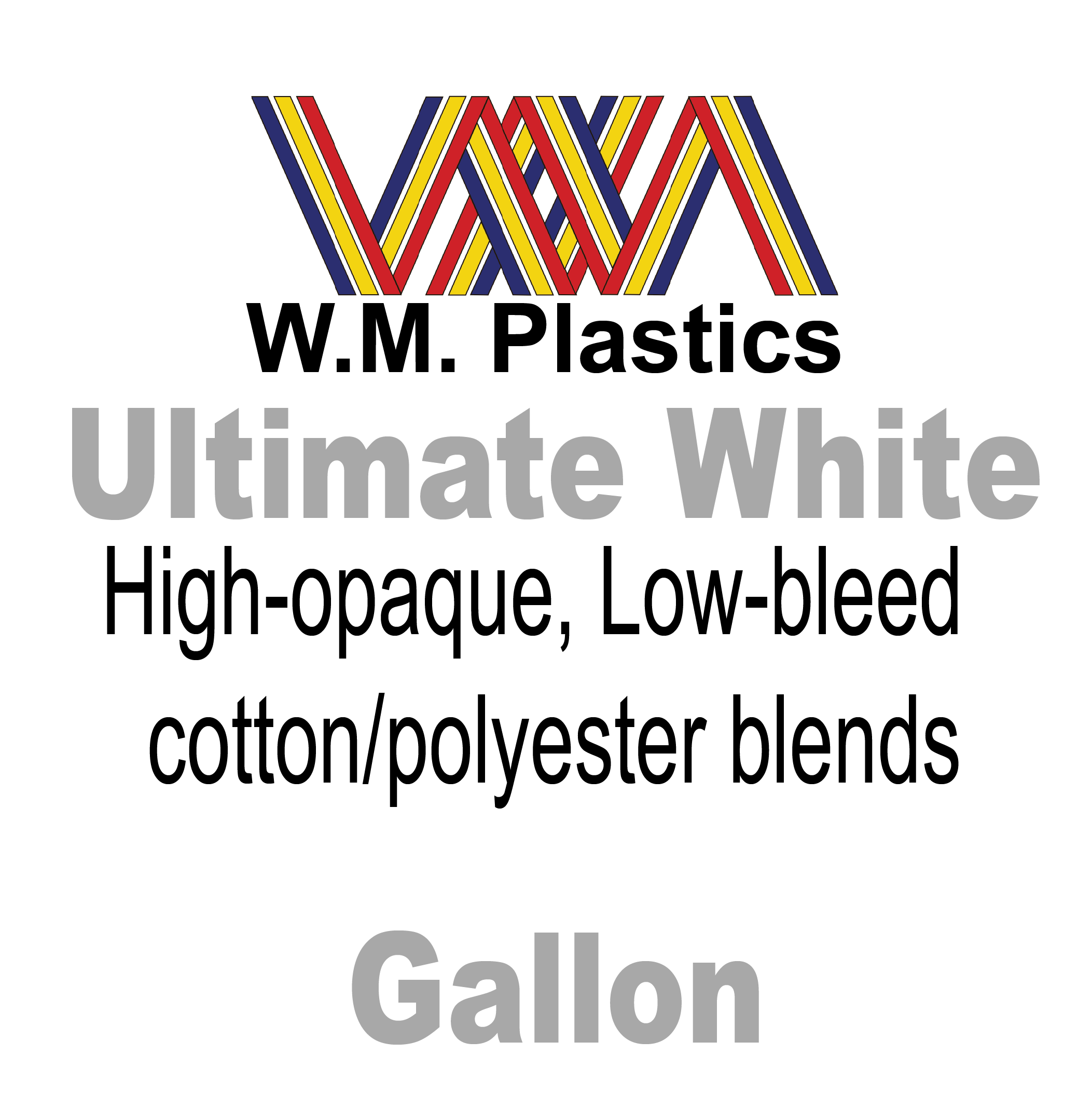 WM Plastics Ultimate Plastisol White Inks