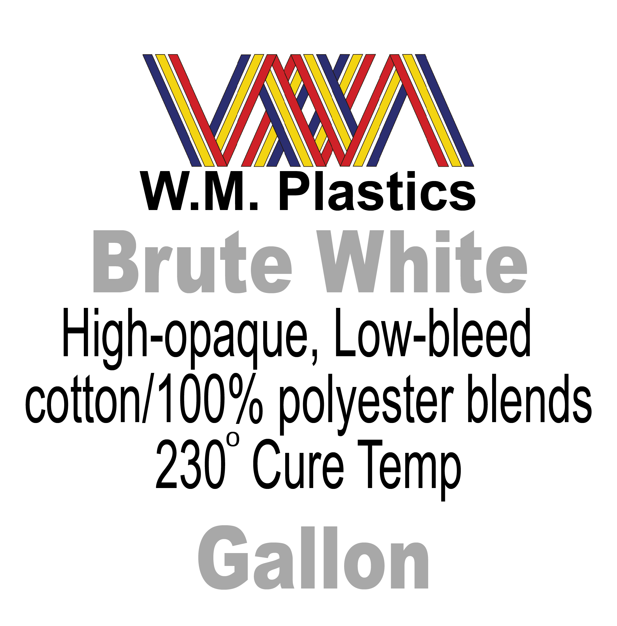 Screen Printing Brute Plastisol White Ink
