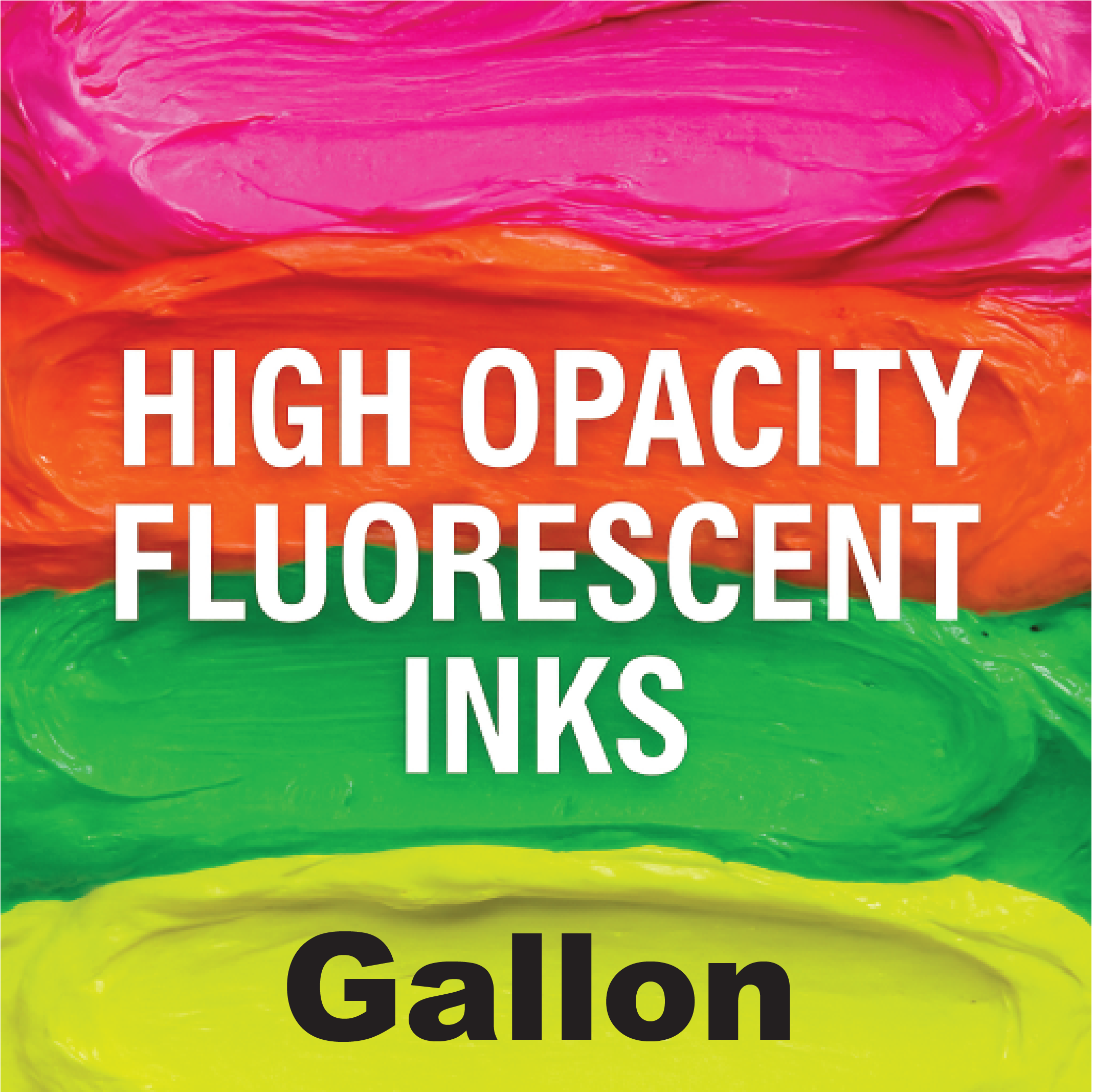 Screen Print Fluorescent Ink