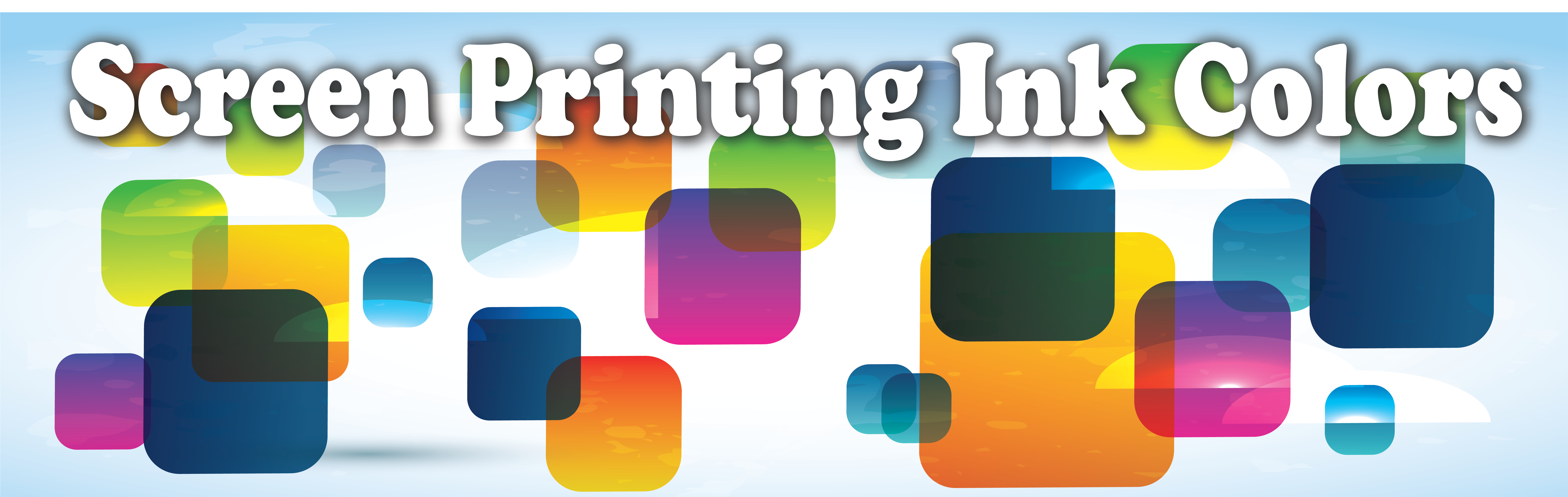 Screen Printing Ink Colors