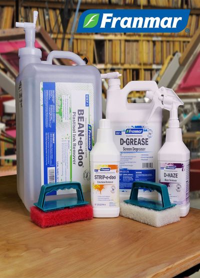 franmar screen printing cleaners