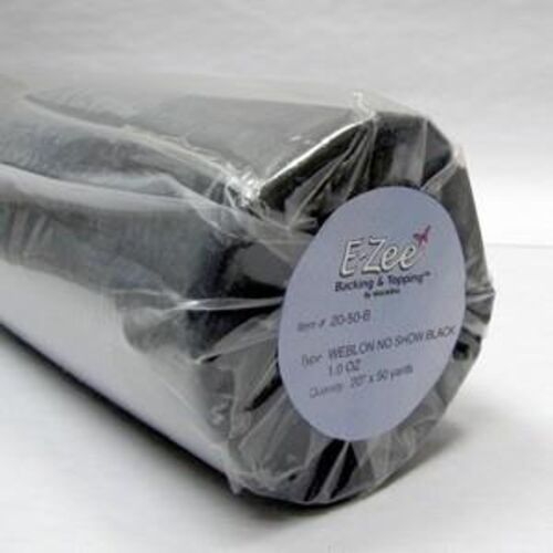 E-Zee Weblon No Show Fusible 1.65oz Rolls Black Thumbnail