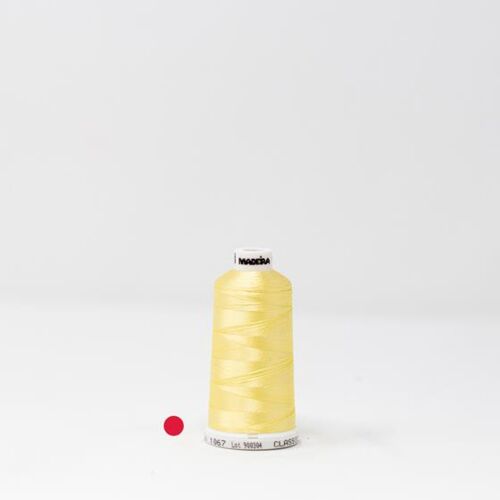 914-1067 MADEIRA CLASSIC RAYON #30 LEMON CHIFFON Thumbnail