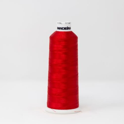 910-1147 MADEIRA CLASSIC RAYON #40 CHRISTMAS RED Thumbnail