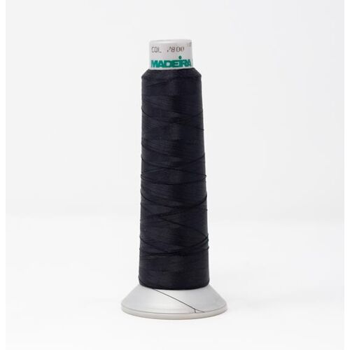 940-7800 MADEIRA FROSTED MATT #40 BLACK Thumbnail