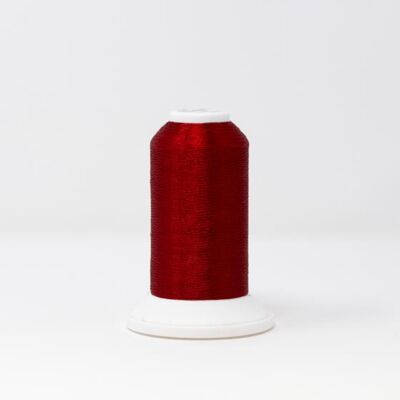978-4215 MADEIRA POLYESTER CR METALLIC #40 RUBY Thumbnail