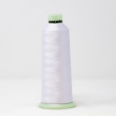 718-6805 MADEIRA POLYNEON GREEN #40 WHITE Thumbnail