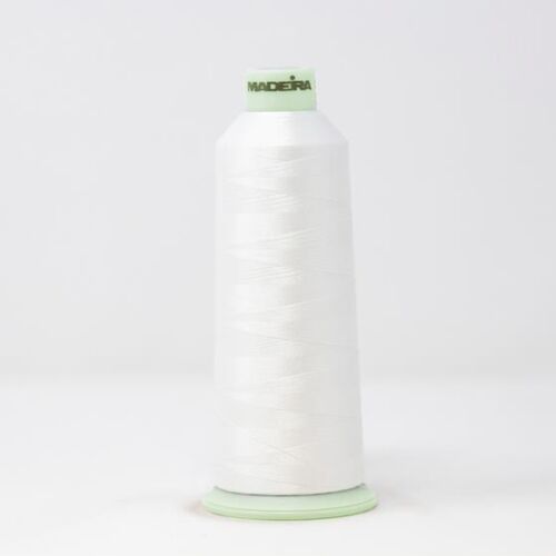 718-6802 MADEIRA POLYNEON GREEN #40 WHITE Thumbnail