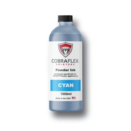 American Made CobraFlex Cyan DTF Ink 1L Thumbnail