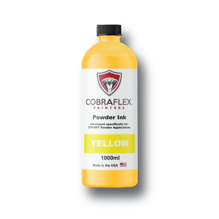 American Made CobraFlex Yellow DTF Ink 1L Thumbnail
