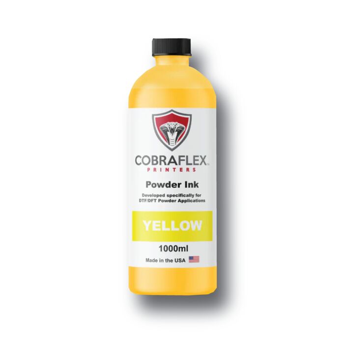 American Made CobraFlex Yellow DTF Ink 1L Thumbnail