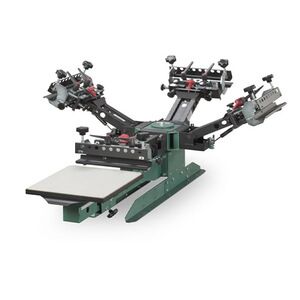 V-2000HD - Industrial Screen Printer (Rear Clamp) 1 Station, 4 Color TT - V2HD-14-T Thumbnail