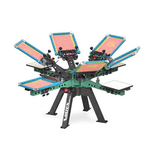 V-2000HD - Industrial Screen Printer (Rear Clamp) 1 Station, 6 Color TT - V2HD-16-T Thumbnail