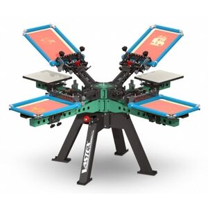 V-2000HD - Industrial Screen Printer (Rear Clamp)-4 Station, 4 Color	- V2HD-44																											 Thumbnail