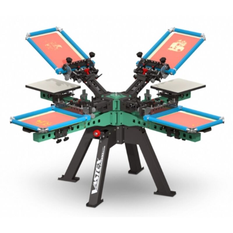 V-2000HD - Industrial Screen Printer (Rear Clamp)-4 Station, 6 Color-V2HD-46 Thumbnail