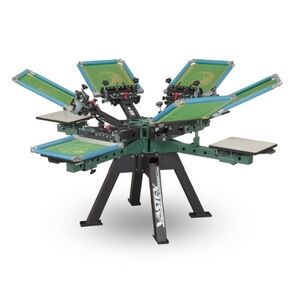 V-2000HD - Industrial Screen Printer (Rear Clamp)-3 Station, 6 Color-V2HD-36 Thumbnail