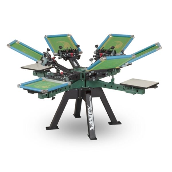 V-2000HD - Industrial Screen Printer (Rear Clamp)-3 Station, 6 Color-V2HD-36 Thumbnail