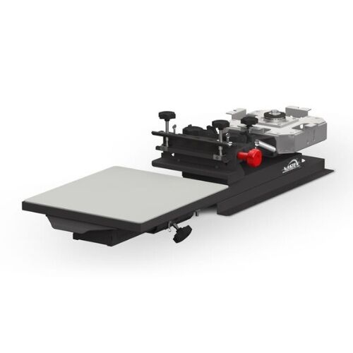 V1-T11-V-1000 - Commercial Screen Printer-1 Station, 1 Color TT Printer, with 4 Color Rotary Hub Thumbnail