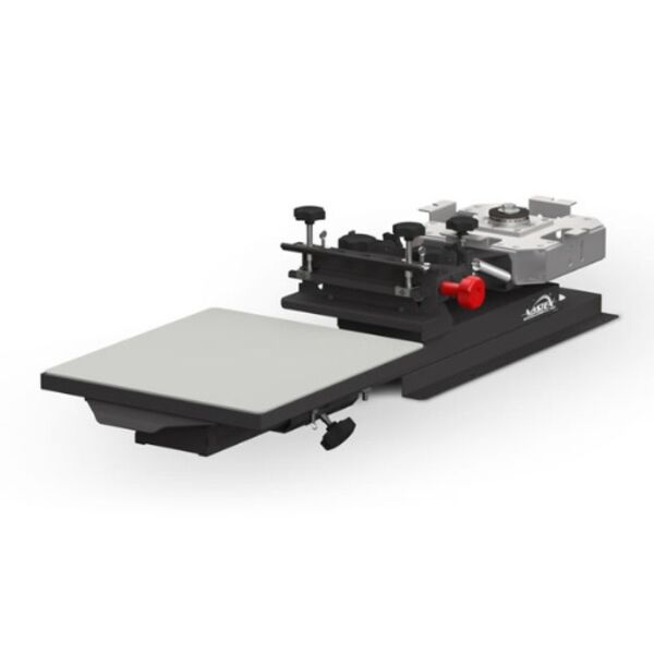 V1-T11-V-1000 - Commercial Screen Printer-1 Station, 1 Color TT Printer, with 4 Color Rotary Hub Thumbnail
