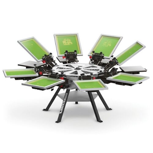 V1-T14-V-1000 - Commercial Screen Printer-1 Station, 4 Color TT Printer Thumbnail