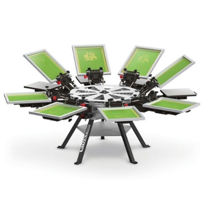 V1-T14-V-1000 - Commercial Screen Printer-1 Station, 4 Color TT Printer Thumbnail