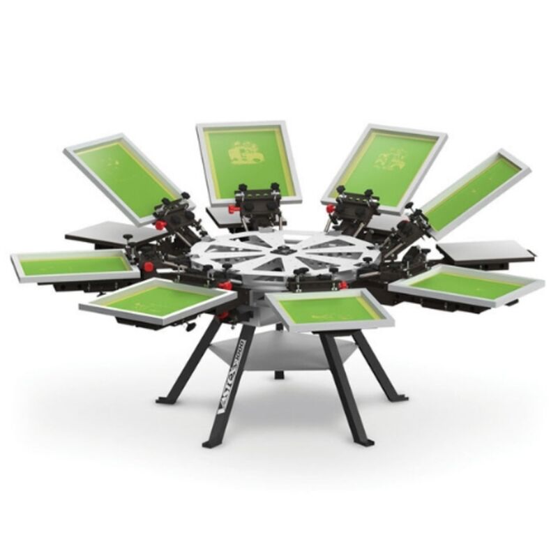 V1-T14-V-1000 - Commercial Screen Printer-1 Station, 4 Color TT Printer Thumbnail