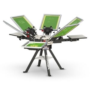 V1-36-V-1000 - Commercial Screen Printer-3 Station, 6 Color											- Thumbnail
