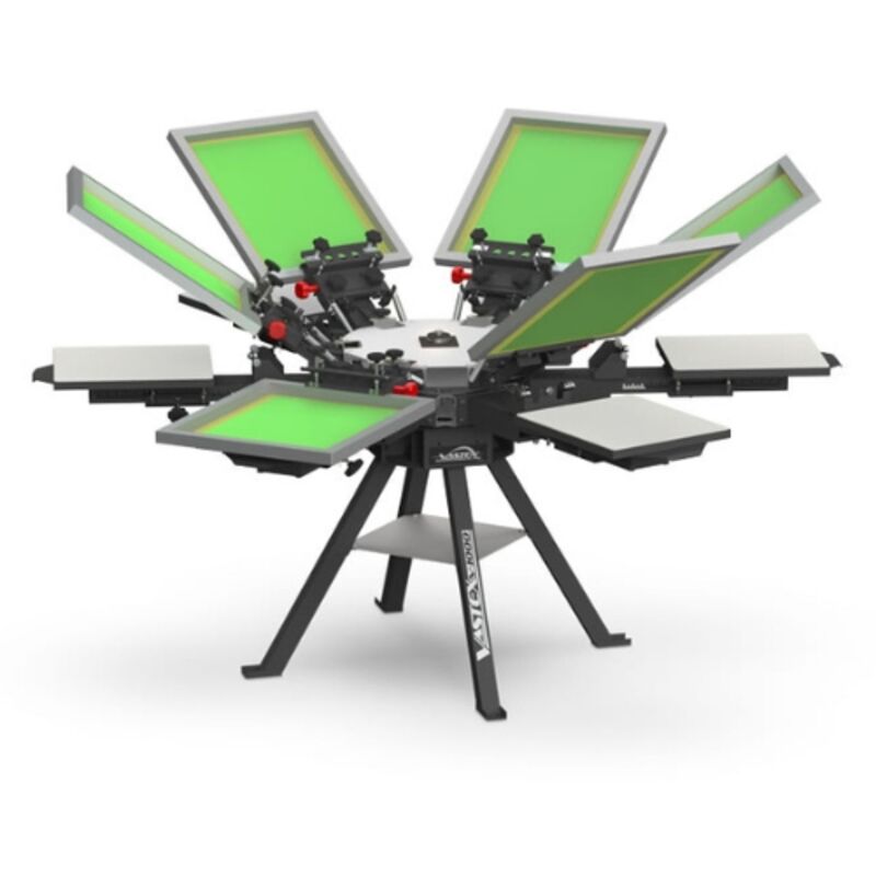 V1-66 -V-1000 - Commercial Screen Printer - 6 Station, 6 Color Thumbnail
