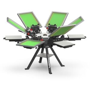 V1-88-V-1000 - Commercial Screen Printer-8 Station, 8 Color Thumbnail