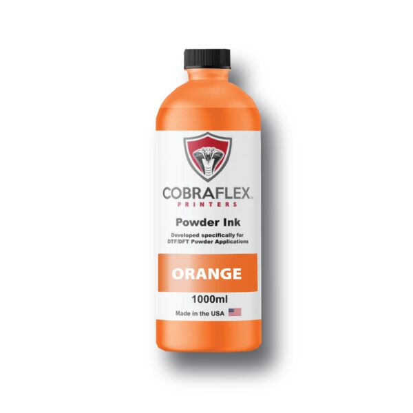 American Made CobraFlex Orange DTF Ink 1L Thumbnail
