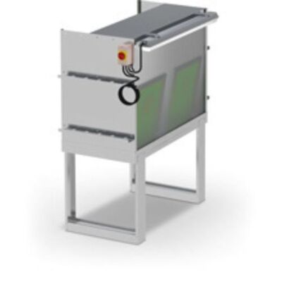 VWB-5127-AC-VRSPinRegistration&WashoutBoothsScreenRacks-Washout Booth w/ 4 shelves Thumbnail