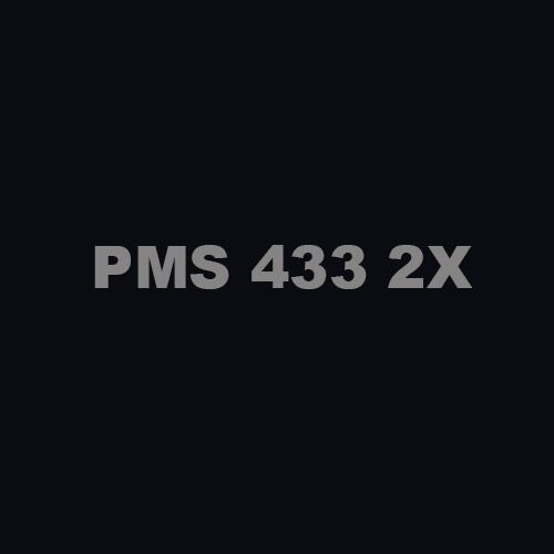 PMS 433 2X Ink Thumbnail