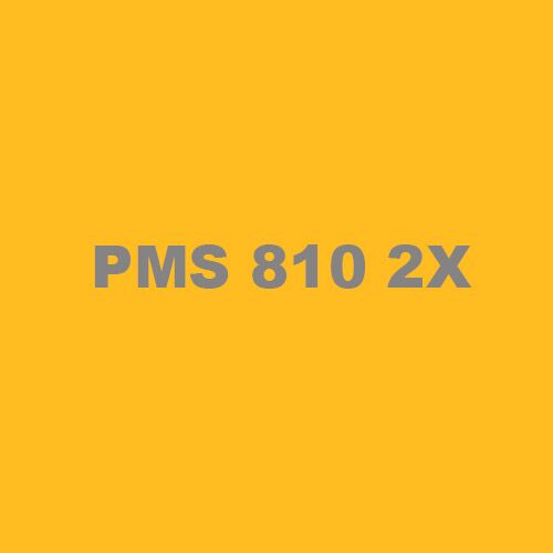 PMS 810 2X Ink Thumbnail