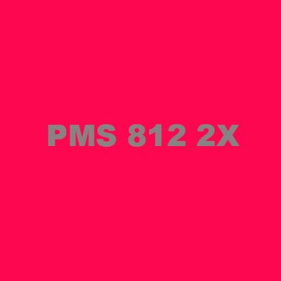 PMS 812 2X Ink Thumbnail