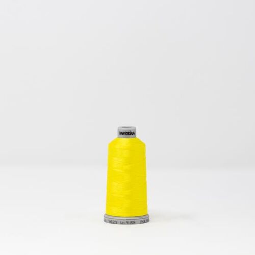 919-1623 MADEIRA POLYNEON #40 WEIGHT 1100d SPOOL YELLOW Thumbnail