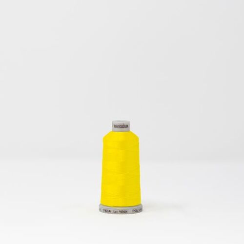 919-1924 MADEIRA POLYNEON #40 WEIGHT 1100d SPOOL YELLOW Thumbnail
