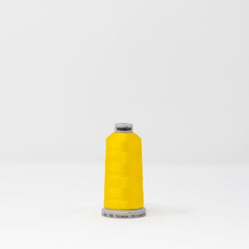 919-1980 MADEIRA POLYNEON #40 WEIGHT 1100d SPOOL YELLOW Thumbnail