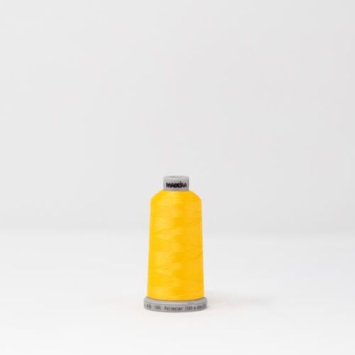 919-1826 MADEIRA POLYNEON #40 WEIGHT 1100yd SPOOL YELLOW ORANGE Thumbnail