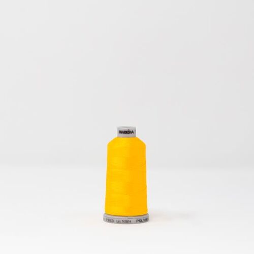919-1923 MADEIRA POLYNEON #40 WEIGHT 1100yd SPOOL YELLOW ORANGE Thumbnail