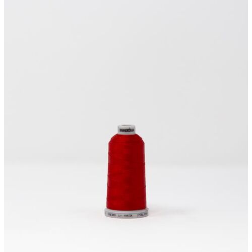 919-1838 MADEIRA POLYNEON #40 WEIGHT 1100yd SPOOL RED Thumbnail