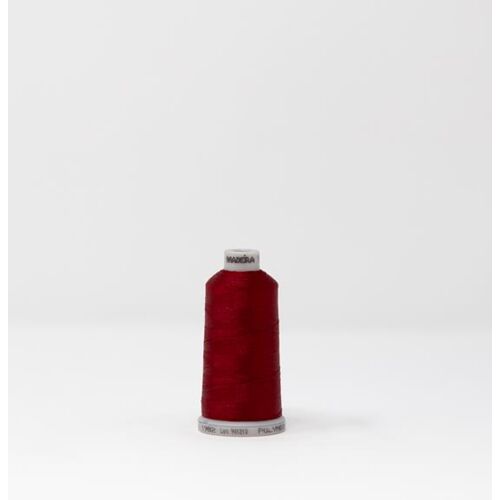 919-1982 MADEIRA POLYNEON #40 WEIGHT 1100yd SPOOL RED Thumbnail