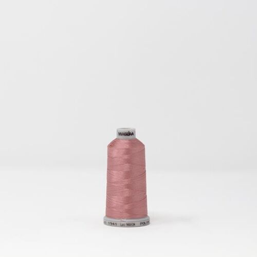 919-1941 MADEIRA POLYNEON #40 WEIGHT 1100yd SPOOL BEIGE PINK Thumbnail