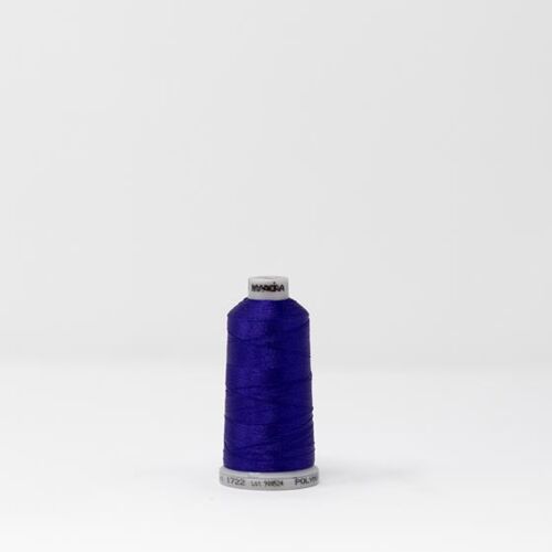 919-1722 MADEIRA POLYNEON #40 WEIGHT 1100yd SPOOL BLUE PURPLE Thumbnail