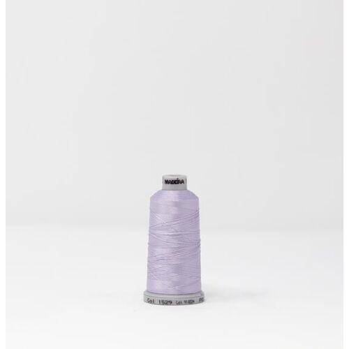 919-1529 MADEIRA POLYNEON #40 WEIGHT 1100d SPOOL PURPLE GRAY Thumbnail