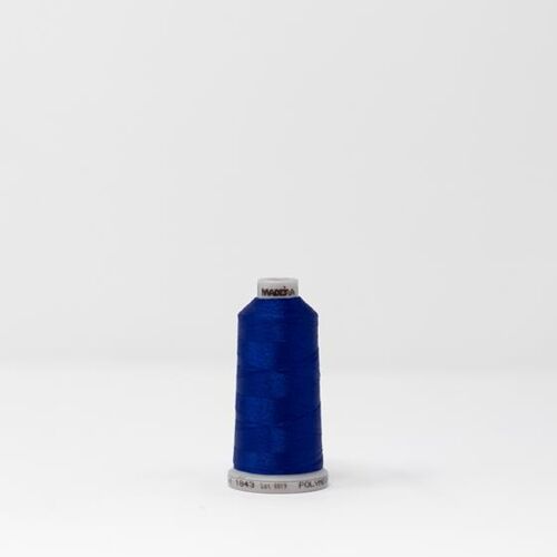 919-1843 MADEIRA POLYNEON #40 WEIGHT 1100d SPOOL BLUE Thumbnail