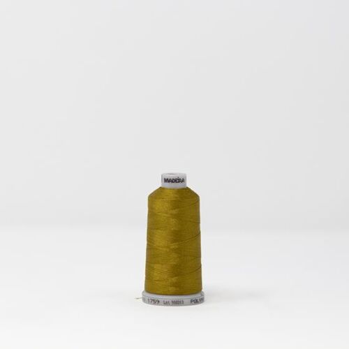 919-1759 MADEIRA POLYNEON #40 WEIGHT 1100d SPOOL GREEN BROWN Thumbnail