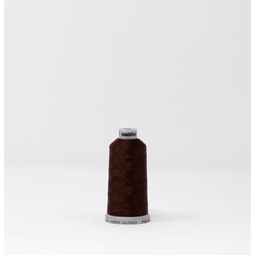 919-1659 MADEIRA POLYNEON #40 WEIGHT 1100yd SPOOL BROWN Thumbnail