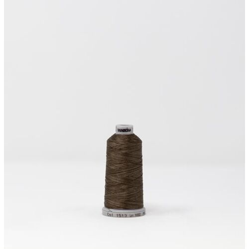 919-1513 MADEIRA POLYNEON #40 WEIGHT 1100yd SPOOL MULTI BROWN Thumbnail
